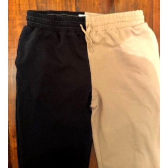 The Drop Liv Women Two-Tone Retro Jogger Sweatpants Elastic Waistband & Cuffs M - Picture 3 of 9